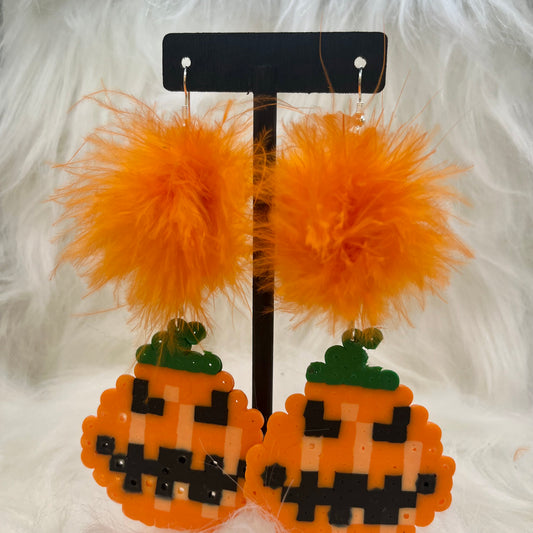 Pumpkin Perler Puffs