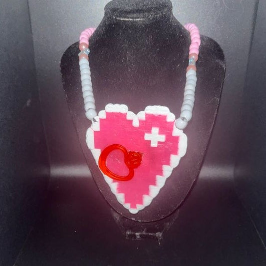 Heart Perler Pacifier